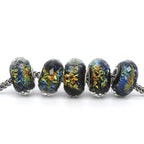 VIP-CHARMS Faceted Colorful Foil Charm 1pcs multicolor glass Bead by The Alternative Bead. Your official VIP-CHARMS Retailer from Germany