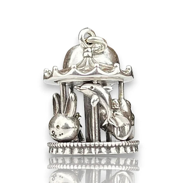 VIP-CHARMS Cute Carousel Charm silver sterling-silver Dangle by The Alternative Bead. Your official VIP-CHARMS Retailer from Germany