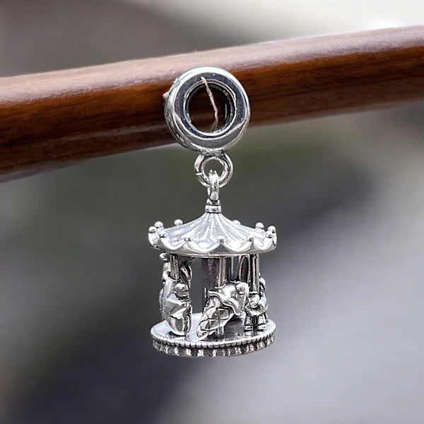 VIP-CHARMS Cute Carousel Charm silver sterling-silver Dangle by The Alternative Bead. Your official VIP-CHARMS Retailer from Germany