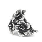 VIP-CHARMS 3 Flowers Charm Bead silver sterling-silver Spacer by The Alternative Bead. Your official VIP-CHARMS Retailer from Germany