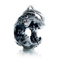 Aurora Charm Happy Christmas Ornament Charm silver sterling-silver Bead by The Alternative Bead. Your official Aurora Charm Retailer from Germany