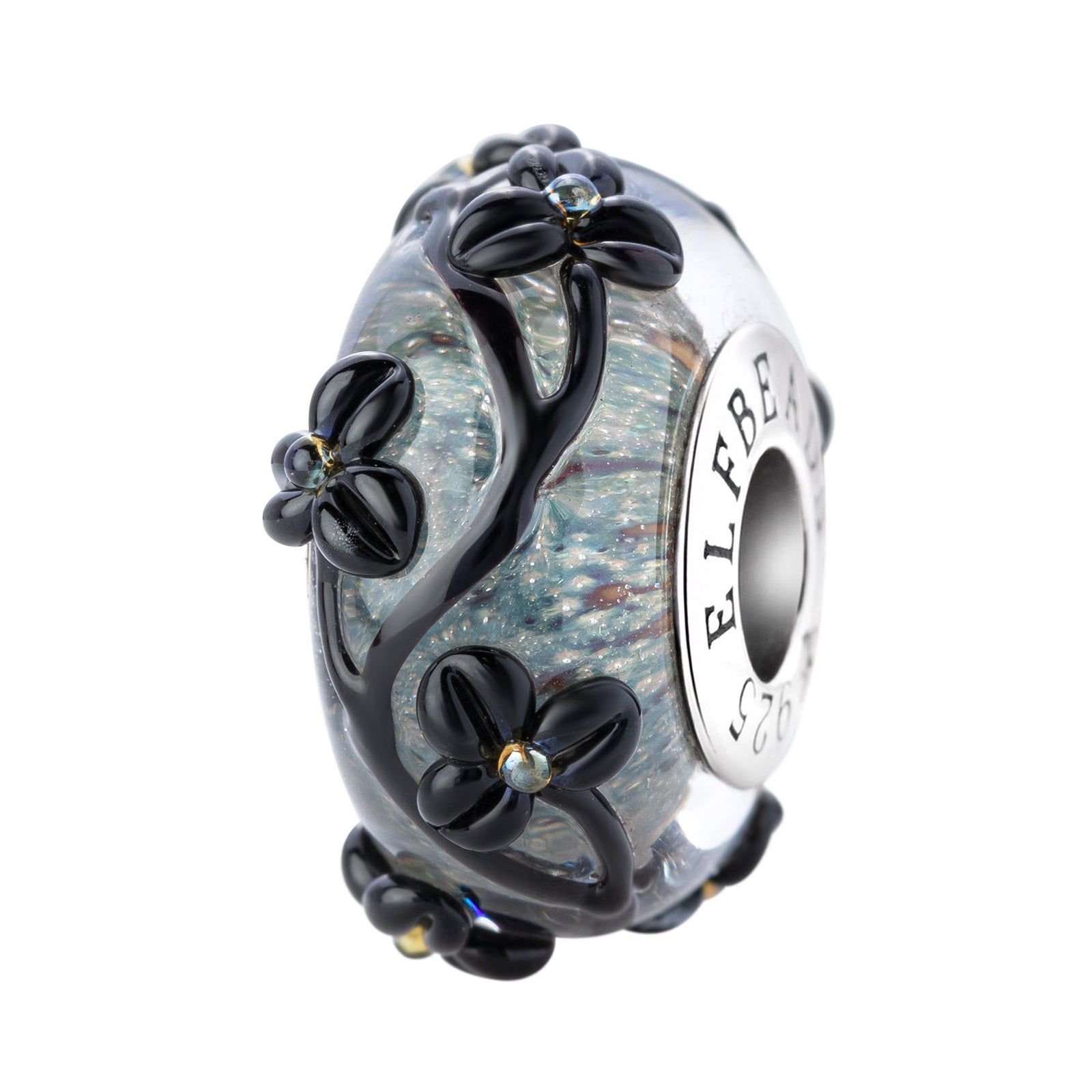 Elfbeads Haunted Flowertwig  glass Bead by The Alternative Bead. Your official Elfbeads Retailer from Germany