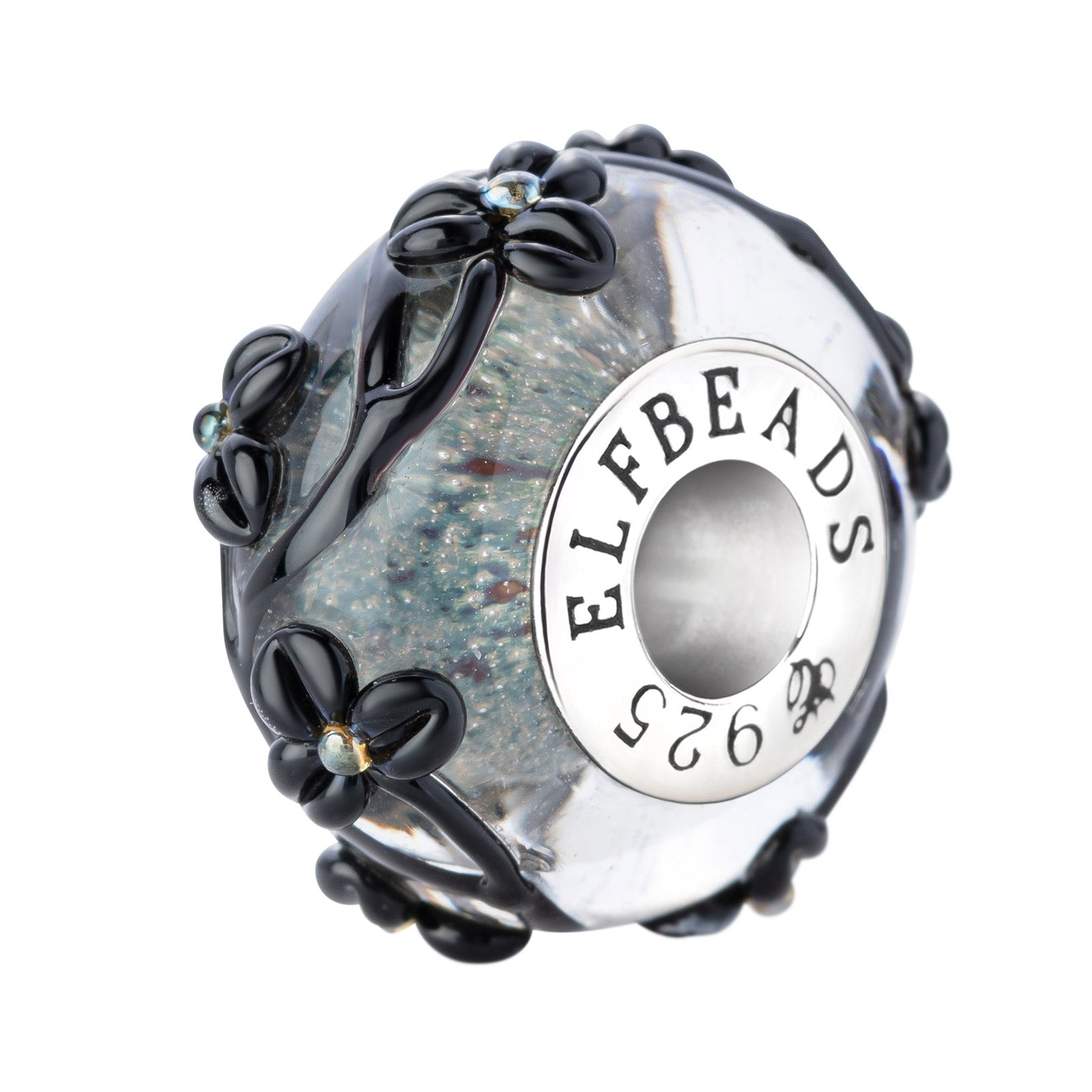 Elfbeads Haunted Flowertwig  glass Bead by The Alternative Bead. Your official Elfbeads Retailer from Germany
