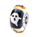 Elfbeads Haunted Harvest black; white; orange glass Bead by The Alternative Bead. Your official Elfbeads Retailer from Germany