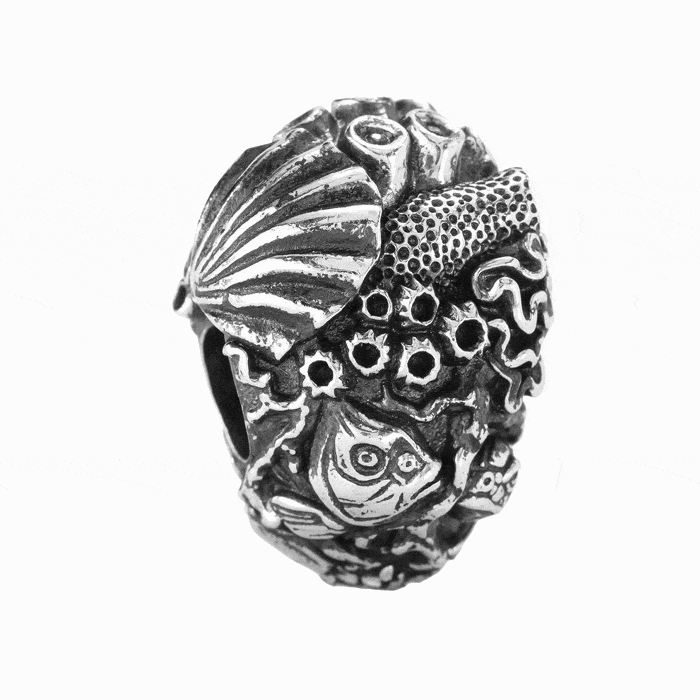 Elfbeads Heart Of The Seas silver sterling-silver Bead by The Alternative Bead. Your official Elfbeads Retailer from Germany