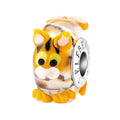 Elfbeads Heart of the Wild white; orange; black glass Bead by The Alternative Bead. Your official Elfbeads Retailer from Germany