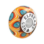 Elfbeads Heaven Bird Feather Monroe  glass Bead by The Alternative Bead. Your official Elfbeads Retailer from Germany