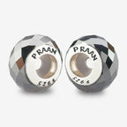 Praan Hematite Stopper Charms black natural-stone Stopper by The Alternative Bead. Your official Praan Retailer from Germany