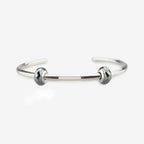 Praan Hematite Stopper Charms black natural-stone Stopper by The Alternative Bead. Your official Praan Retailer from Germany