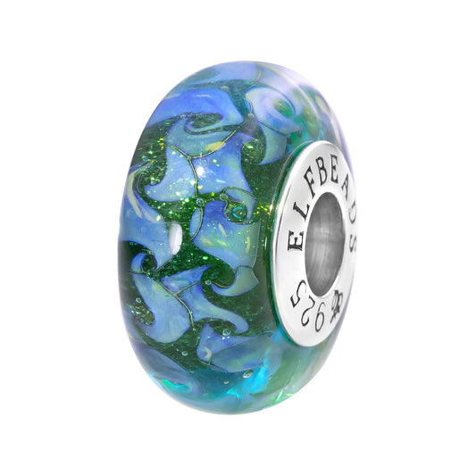  Elfbeads Emerald Night Wonder Charm by The Alternative Bead 