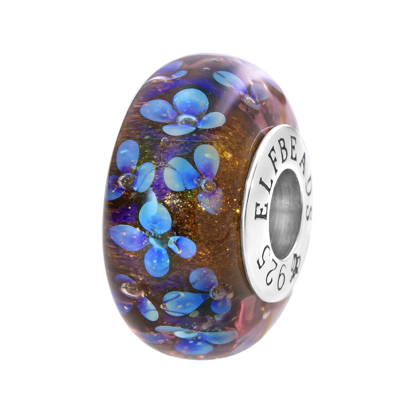  Elfbeads Galaxy Flowers Allure Charm by The Alternative Bead 