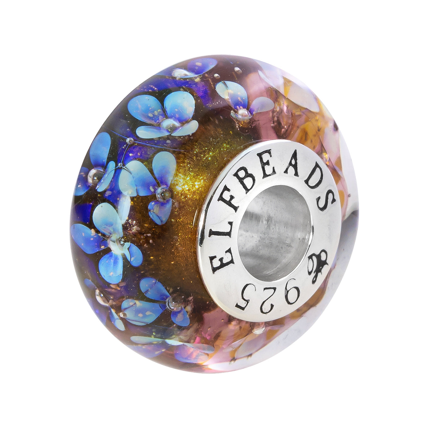 Elfbeads Galaxy Flowers Allure   Bead by The Alternative Bead. Your official Elfbeads Retailer from Germany