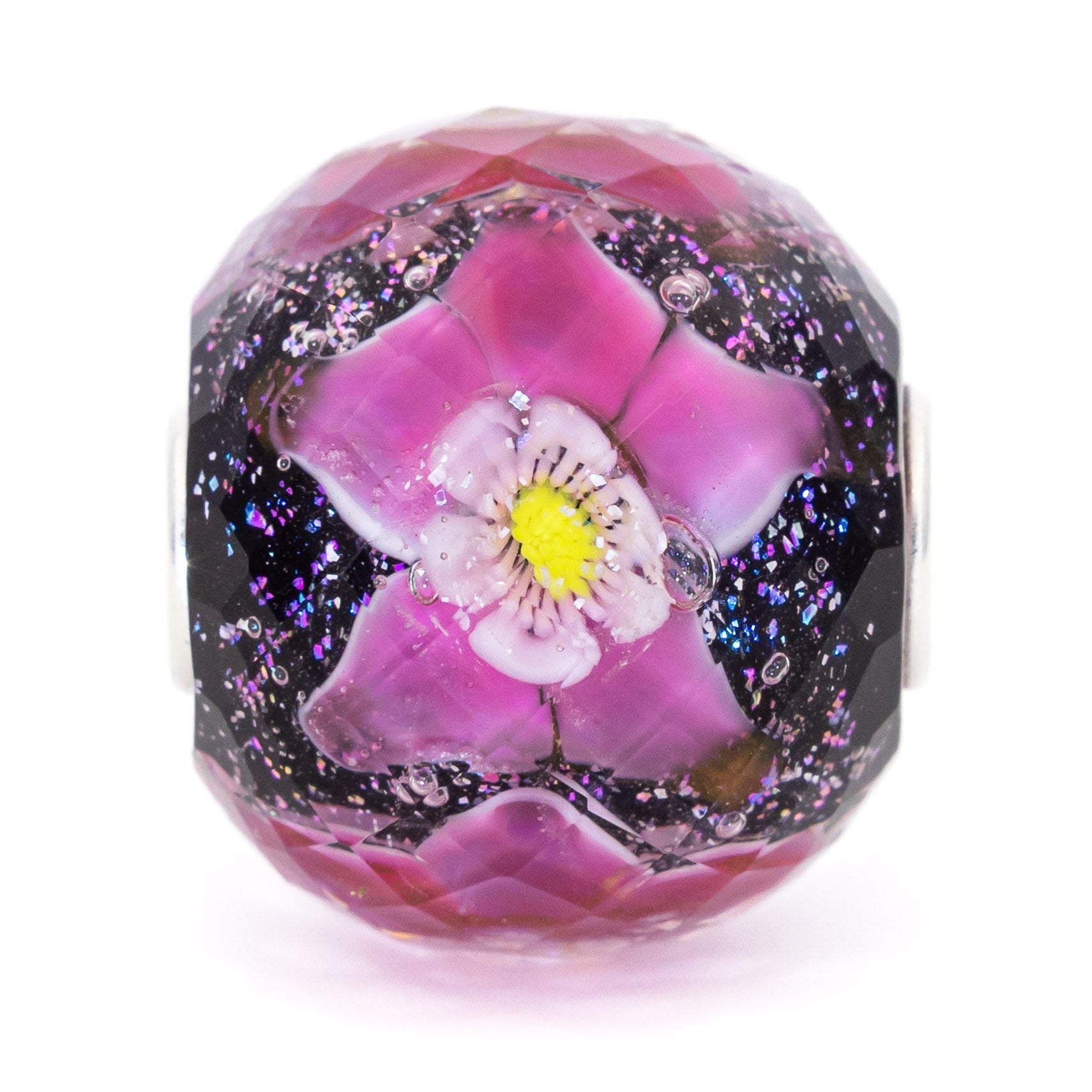 Elfbeads Hidden Hibiscus World Fractal  glass Bead by The Alternative Bead. Your official Elfbeads Retailer from Germany