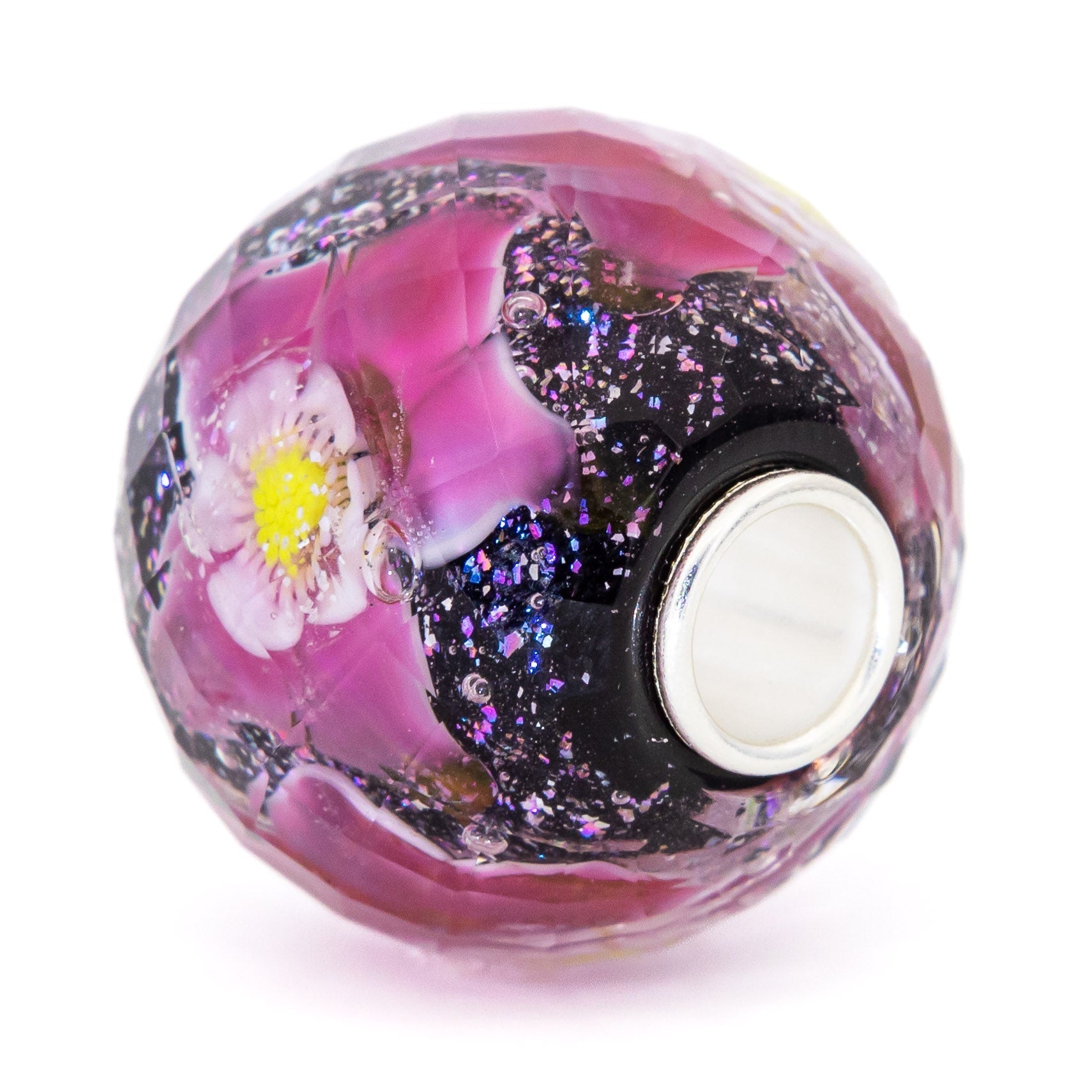 Elfbeads Hidden Hibiscus World Fractal  glass Bead by The Alternative Bead. Your official Elfbeads Retailer from Germany