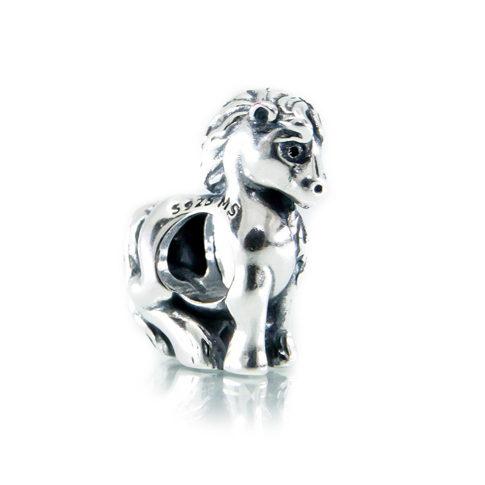 The Alternative Bead: Aurora Charm - Highlander the Scottish Horse Charm Sterling Silver Charm Picture 4