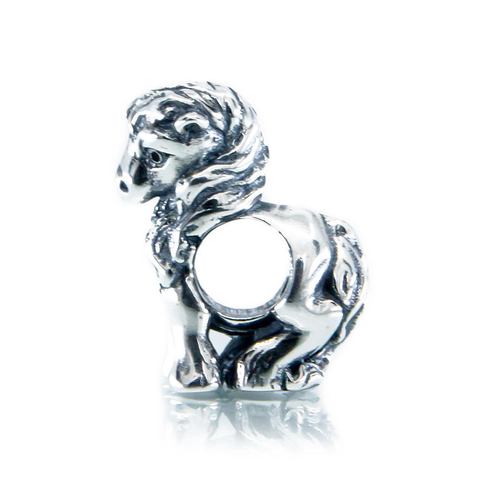 Aurora Charm Highlander the Scottish Horse Charm silver sterling-silver Bead by The Alternative Bead. Your official Aurora Charm Retailer from Germany