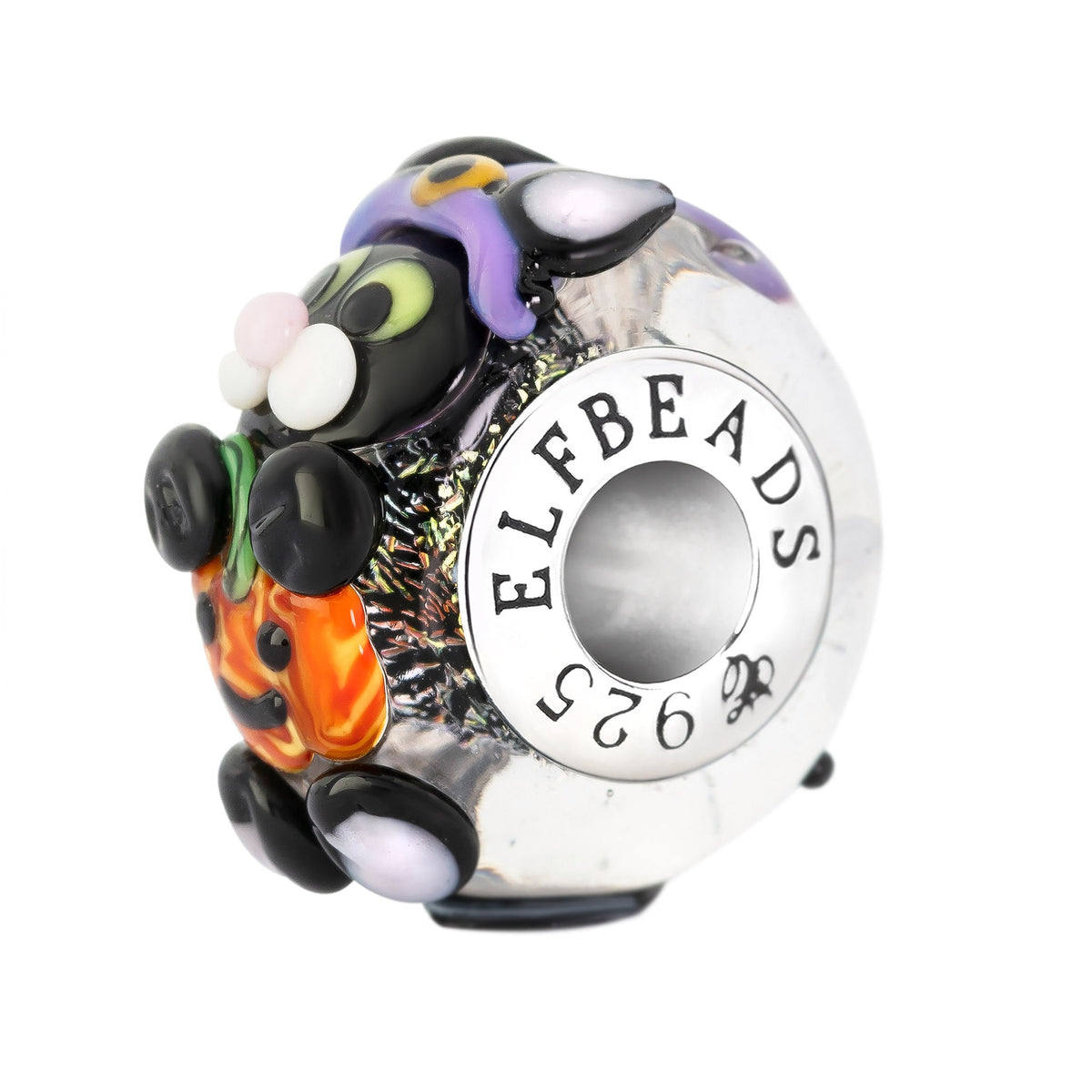 Elfbeads Hocus Purrcus black glass Bead by The Alternative Bead. Your official Elfbeads Retailer from Germany