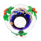 Elfbeads Holly Leaves Golddust  glass Bead by The Alternative Bead. Your official Elfbeads Retailer from Germany