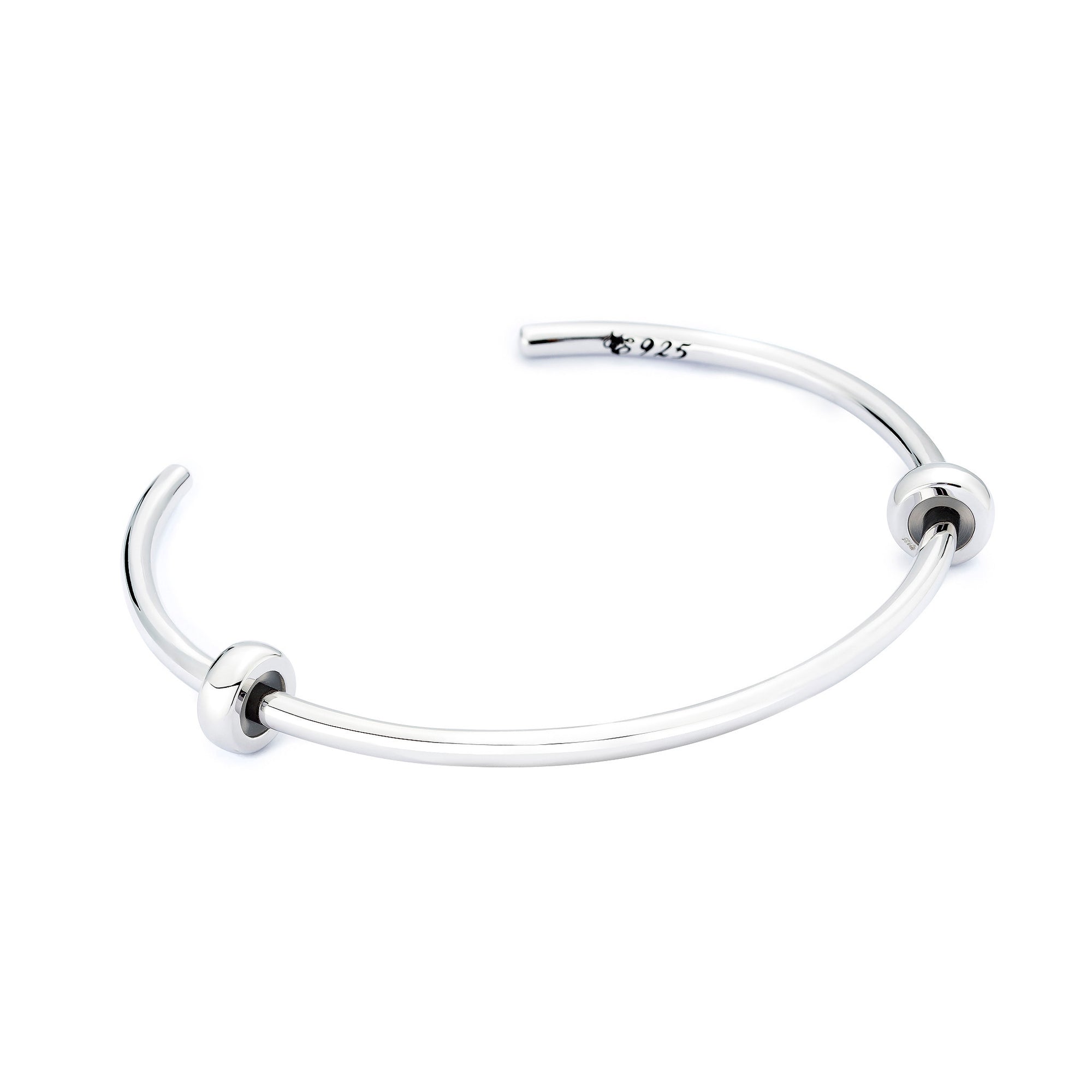 Elfbeads Horizon Bangle silver sterling-silver Bangle by The Alternative Bead. Your official Elfbeads Retailer from Germany