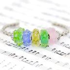 Elfbeads Fresh Green Edelweiss  glass Bead by The Alternative Bead. Your official Elfbeads Retailer from Germany