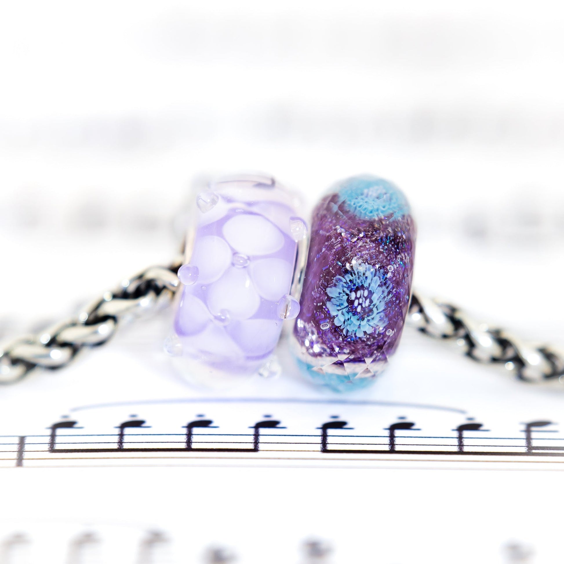  Elfbeads Lilac Perpetuals Charm by The Alternative Bead 