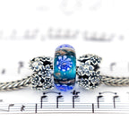 Elfbeads Moonshimmer Ocean Flower  glass Bead by The Alternative Bead. Your official Elfbeads Retailer from Germany