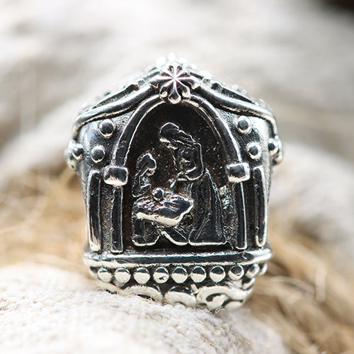 Ogerbeads Holy Night silver sterling-silver Bead by The Alternative Bead. Your official Ogerbeads Retailer from Germany