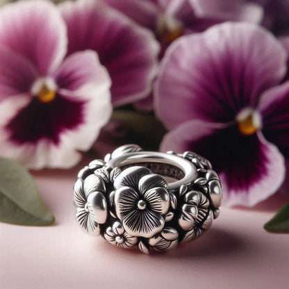 Beautiful Violets Charm