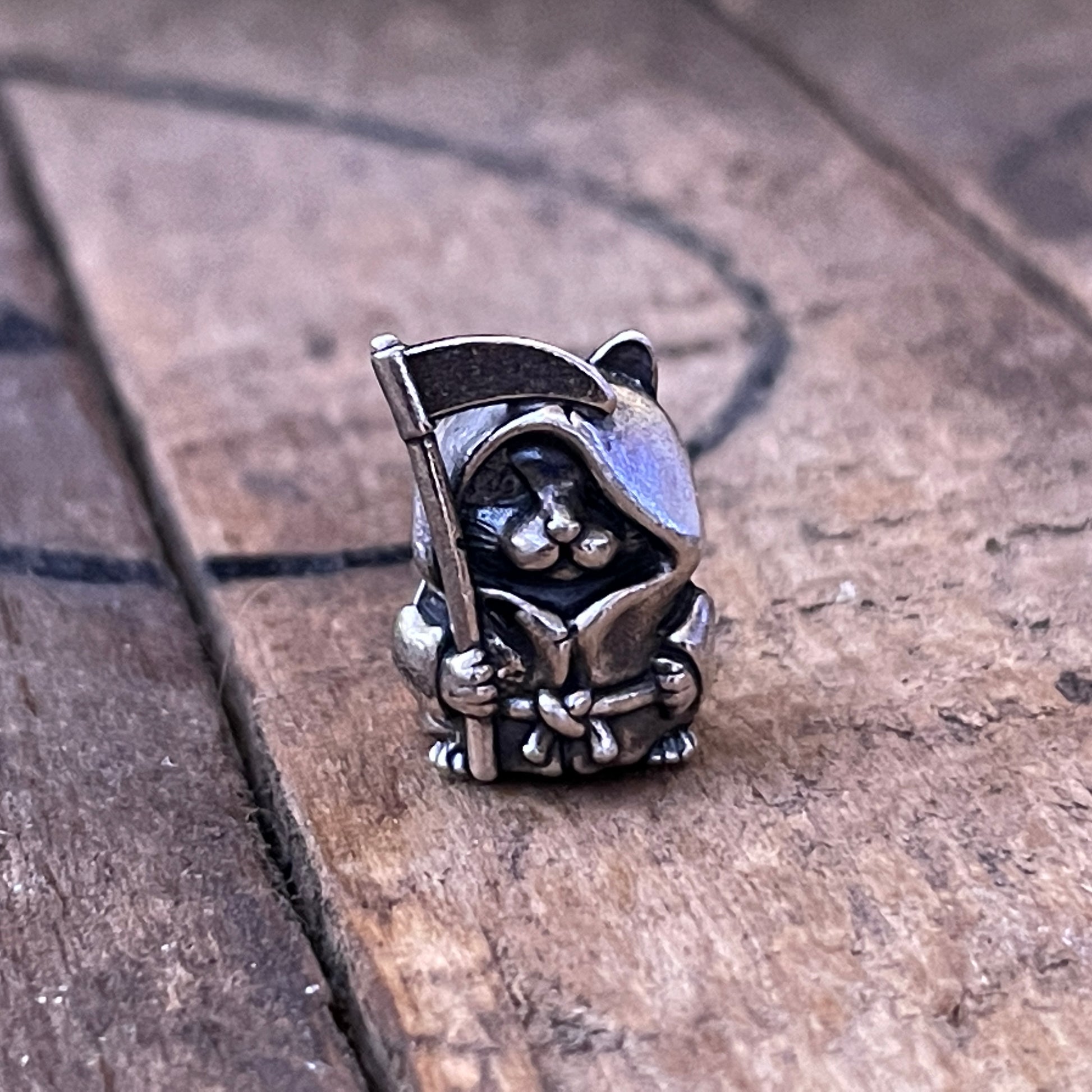 OHM Beads OCTO: OHM Kitty Kingdom  sterling-silver Bead The Alternative Bead