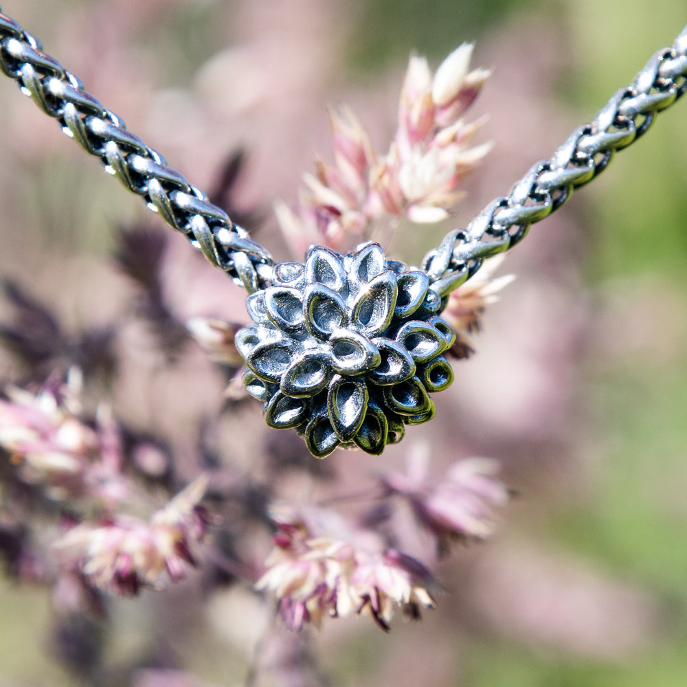 Elfbeads Mystic Peony silver sterling-silver Bead by The Alternative Bead. Your official Elfbeads Retailer from Germany