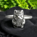 VIP-CHARMS Cat in Pajamas Charm Bead silver sterling-silver Bead by The Alternative Bead. Your official VIP-CHARMS Retailer from Germany