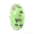 Ogerbeads Pistache Diamonds Fragments green glass Bead by The Alternative Bead. Your official Ogerbeads Retailer from Germany