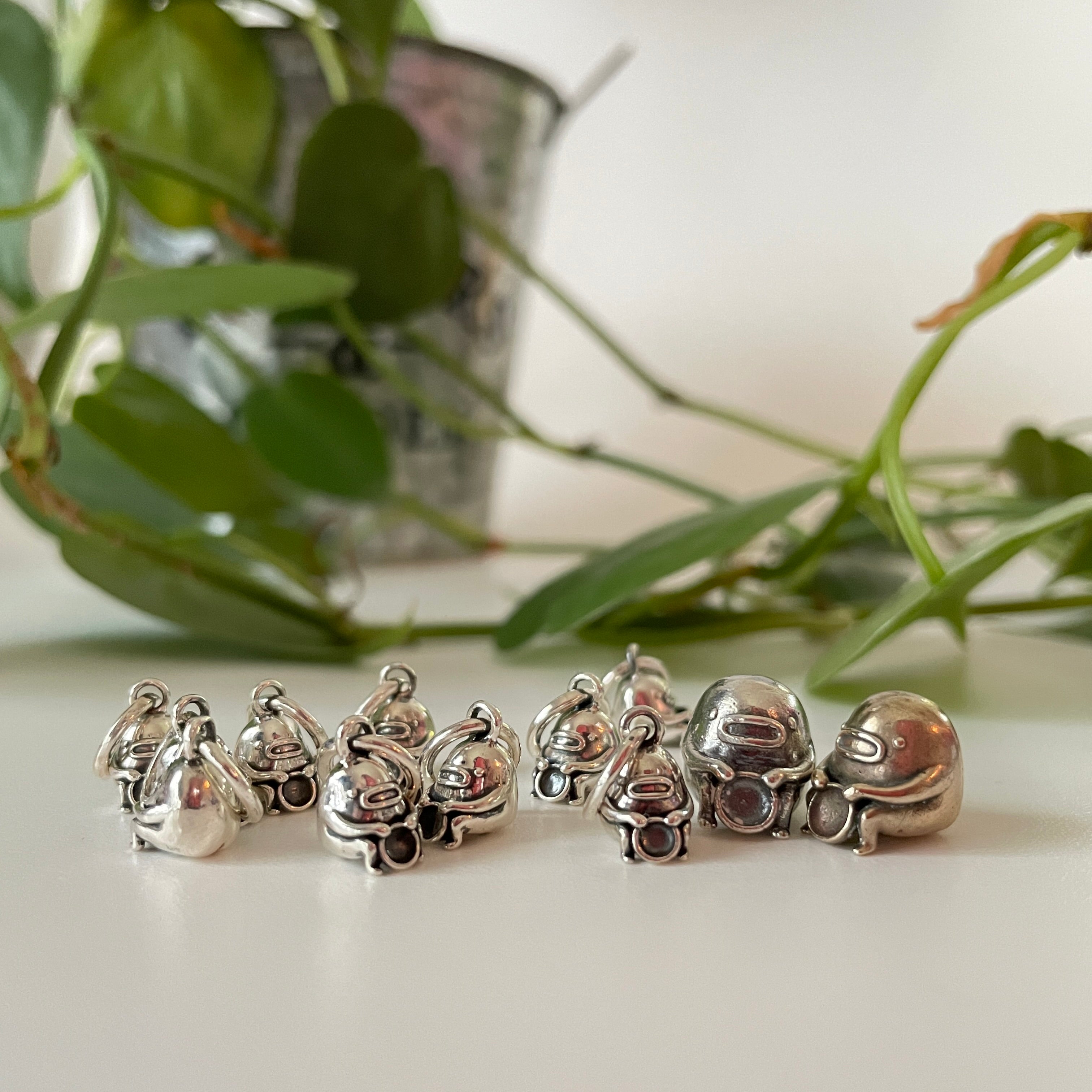 OHM Beads OCTO: Garden Guardian  sterling-silver Bead The Alternative Bead