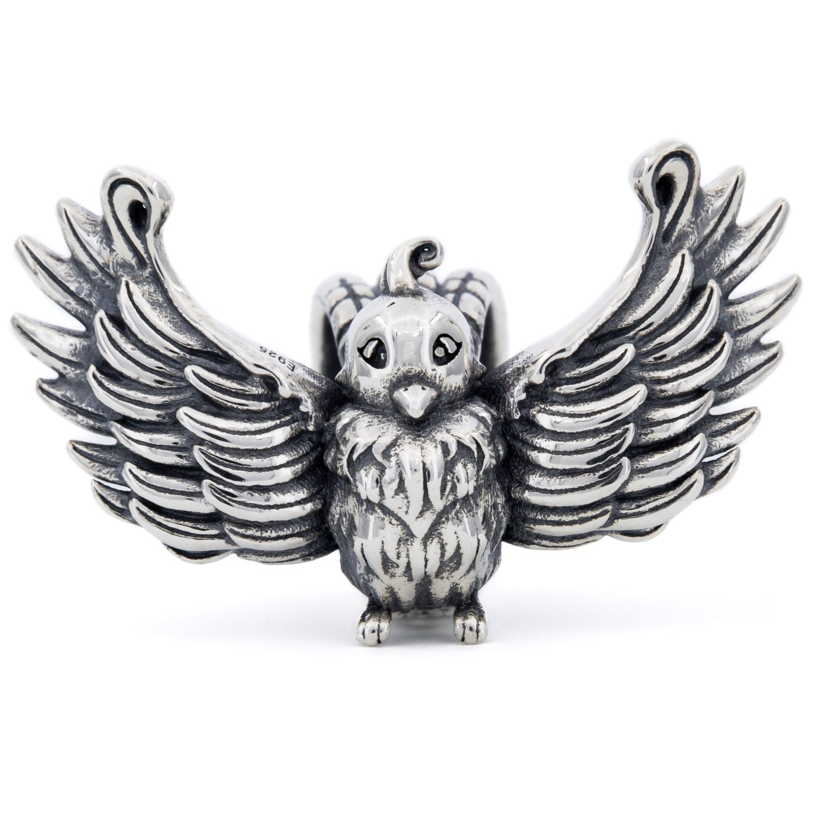 Elfbeads Ice Bird silver sterling-silver Stopper by The Alternative Bead. Your official Elfbeads Retailer from Germany