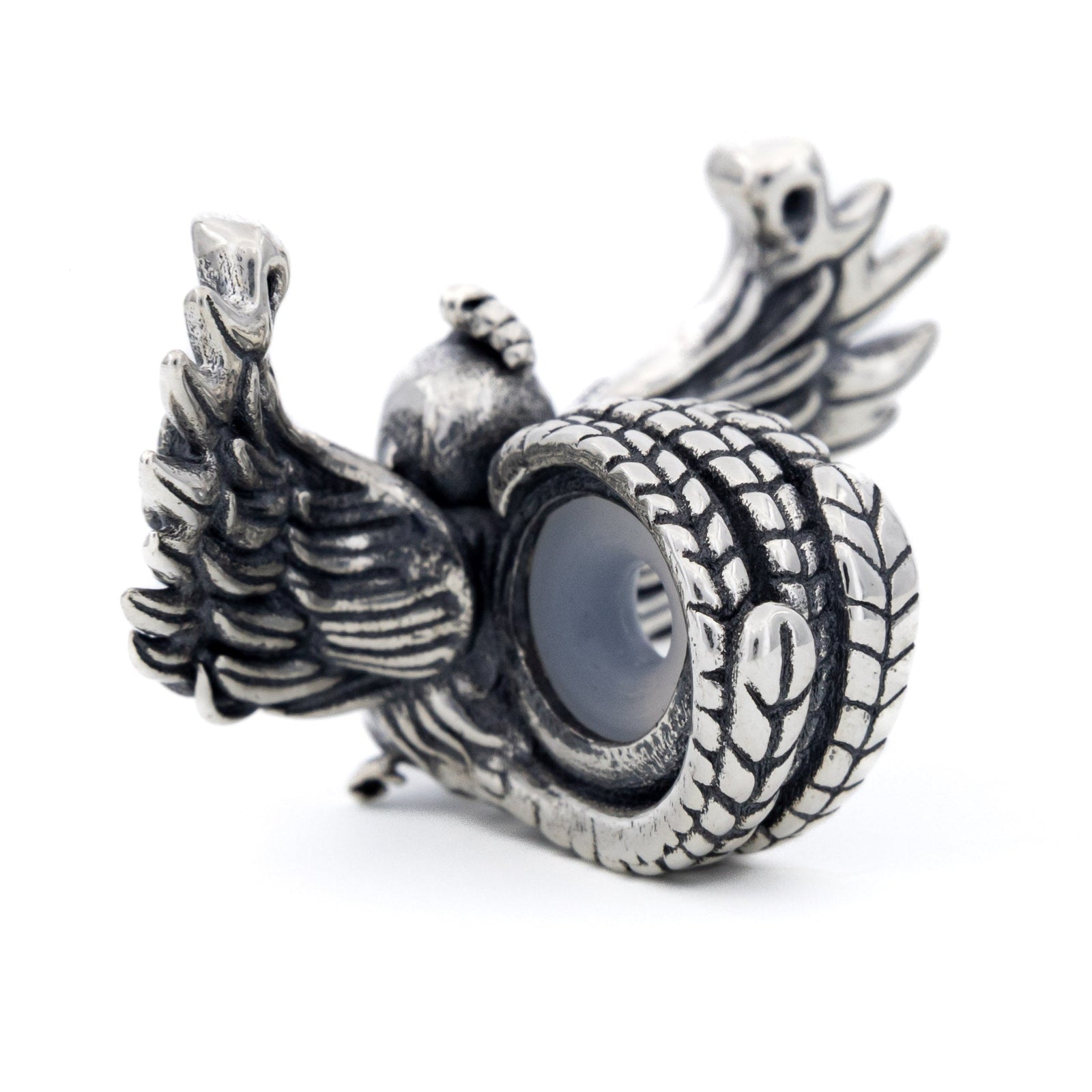 Elfbeads Ice Bird silver sterling-silver Stopper by The Alternative Bead. Your official Elfbeads Retailer from Germany