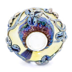 Elfbeads Icelandic Moss Flowertwig blue glass Bead by The Alternative Bead. Your official Elfbeads Retailer from Germany