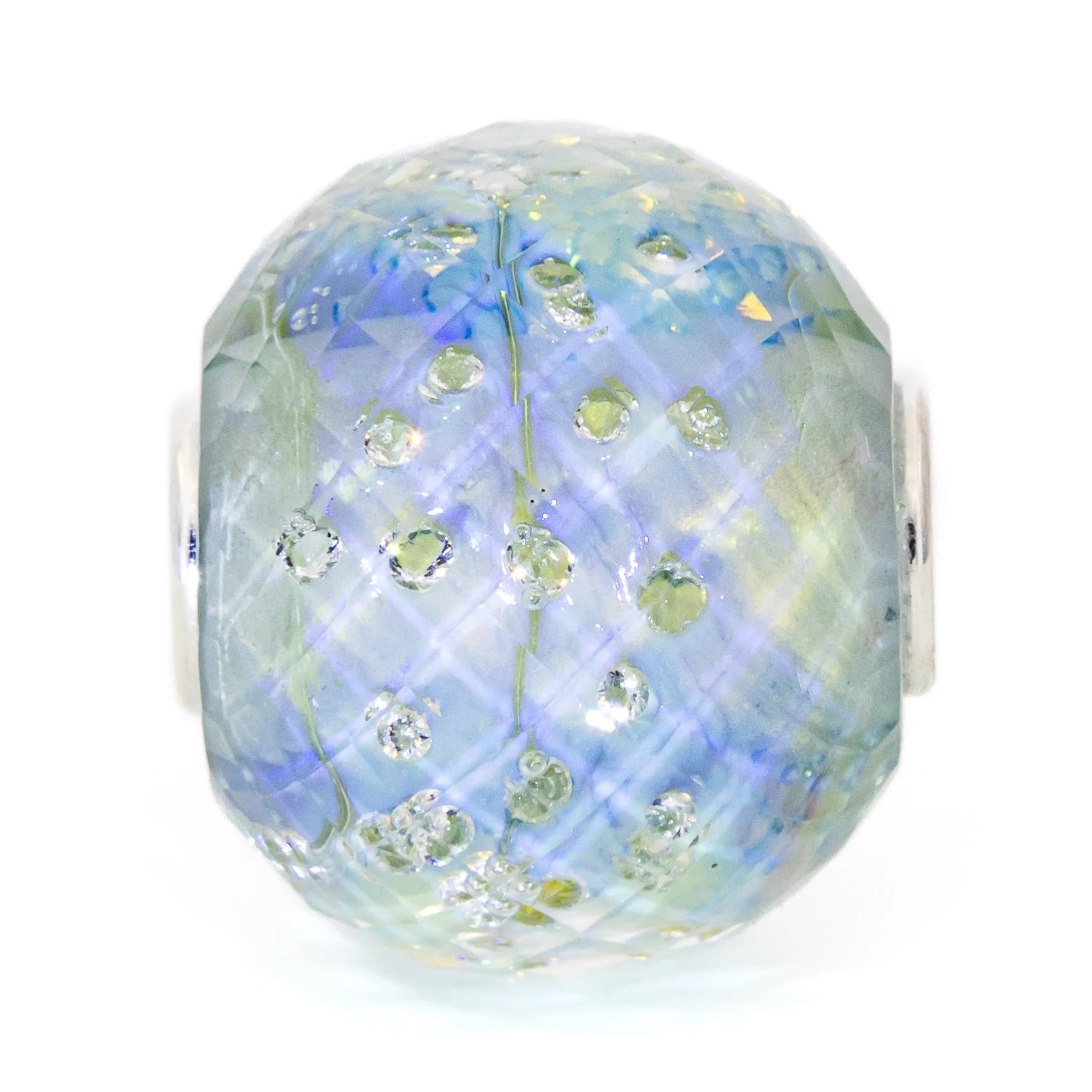 Elfbeads Icy Clouds Galaxy World Fractal  glass Bead by The Alternative Bead. Your official Elfbeads Retailer from Germany