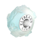 Elfbeads Icy Flowertwig Frost silver; blue glass Bead by The Alternative Bead. Your official Elfbeads Retailer from Germany
