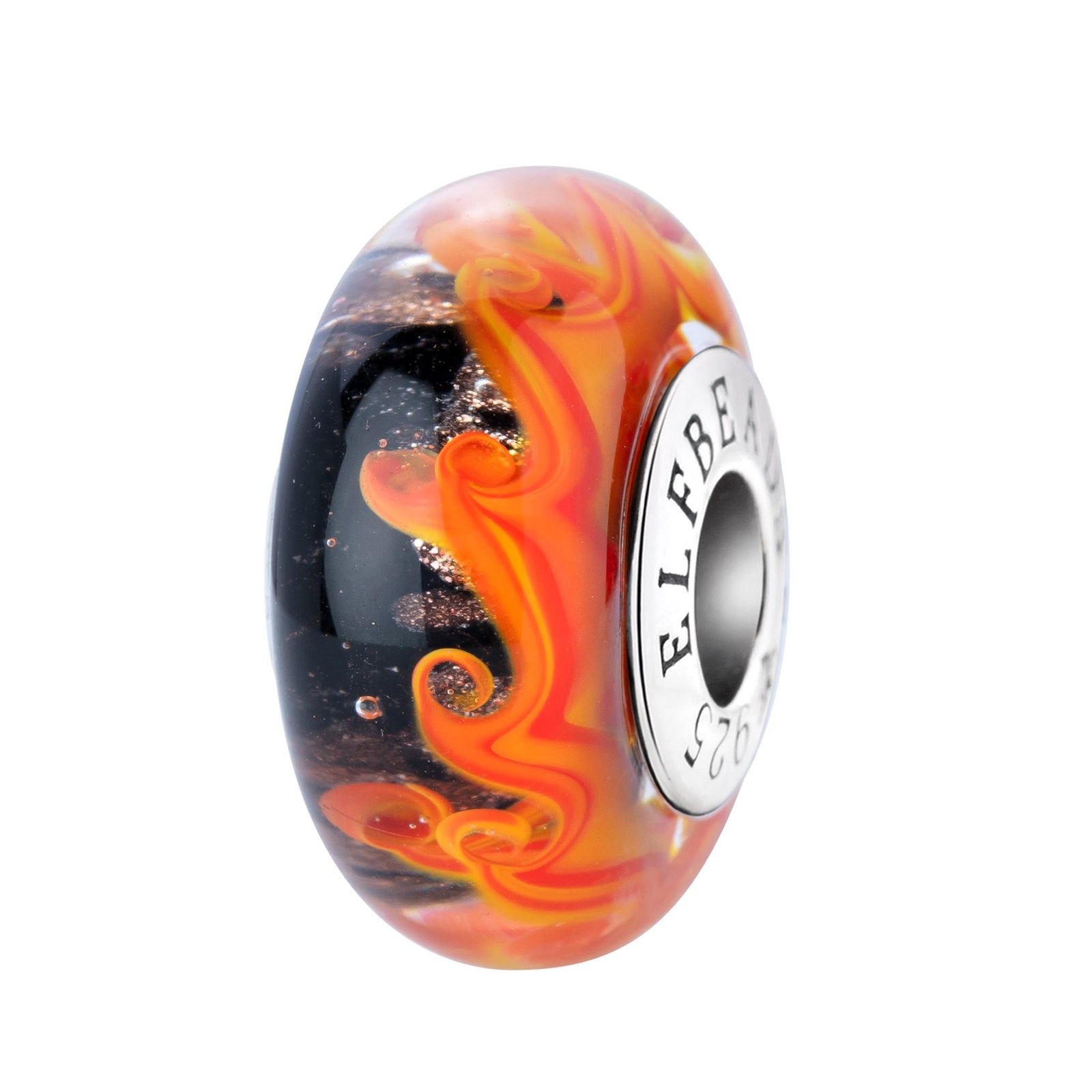 Elfbeads Inferno Flames  glass Bead by The Alternative Bead. Your official Elfbeads Retailer from Germany