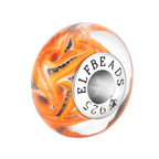 Elfbeads Inferno Spellfire orange glass Bead by The Alternative Bead. Your official Elfbeads Retailer from Germany