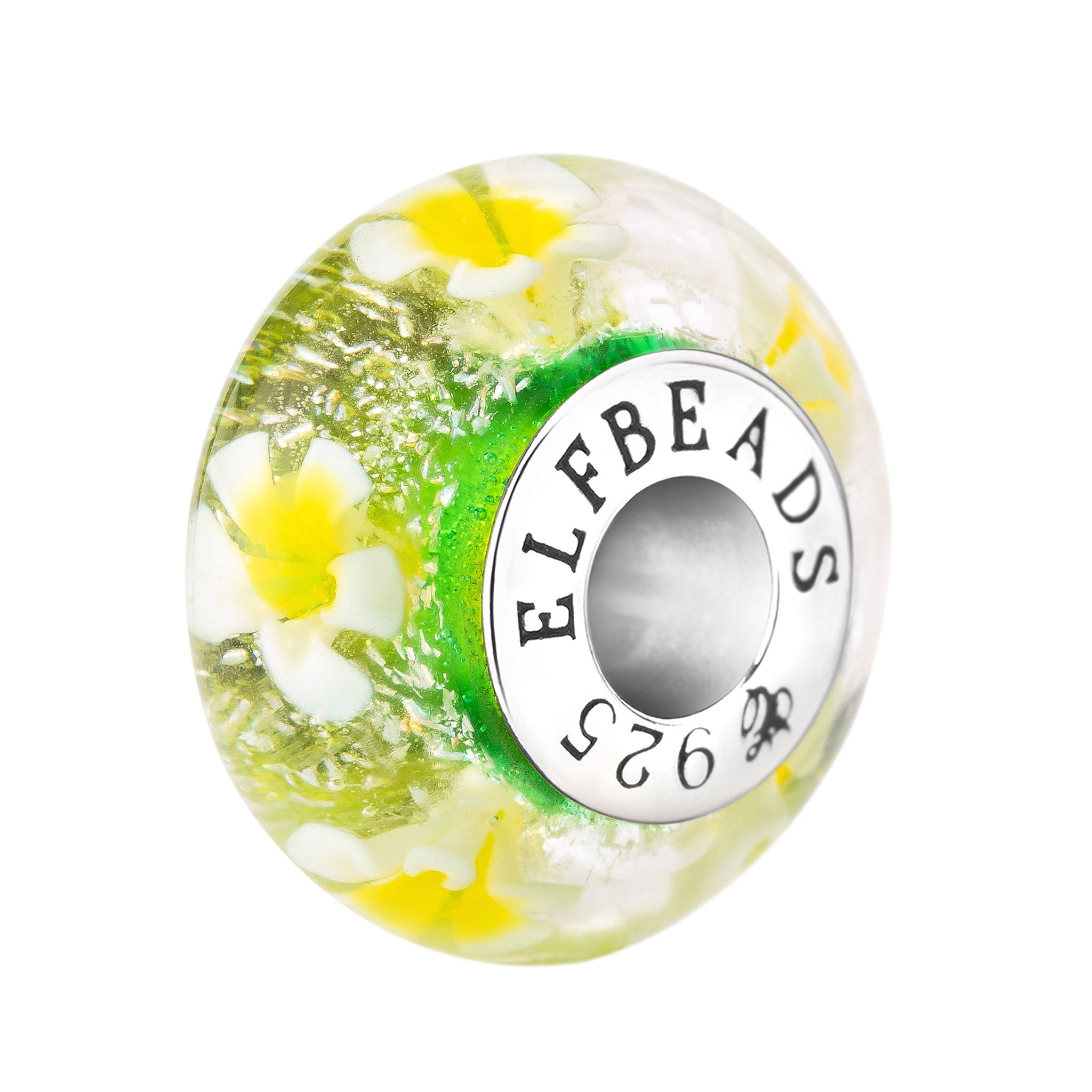 Elfbeads Island Garden green; yellow glass Bead by The Alternative Bead. Your official Elfbeads Retailer from Germany