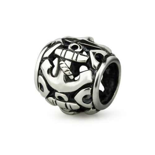 OHM Beads Steadfast (Retired) (JA001)  sterling-silver Bead The Alternative Bead