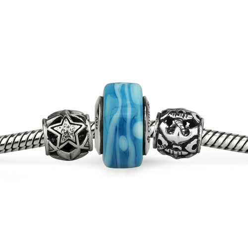 OHM Beads Steadfast (Retired) (JA001)  sterling-silver Bead The Alternative Bead