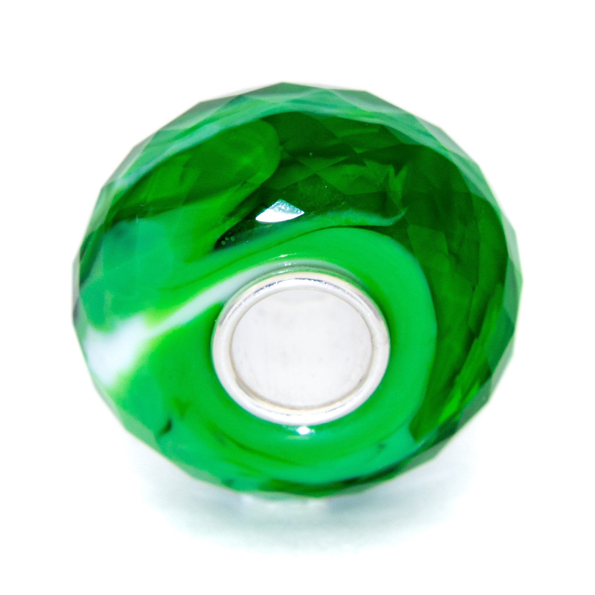 Elfbeads Jade Candy Crush Fractal  glass Bead by The Alternative Bead. Your official Elfbeads Retailer from Germany