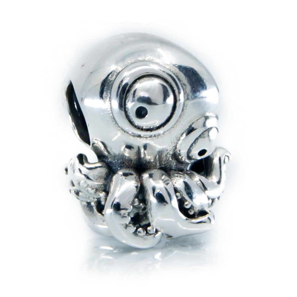 Aurora Charm Jelly the Octopus Charm silver sterling-silver Bead by The Alternative Bead. Your official Aurora Charm Retailer from Germany