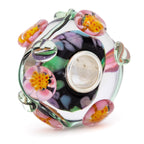 Elfbeads Jungle Heaven Flowers orange glass Bead by The Alternative Bead. Your official Elfbeads Retailer from Germany