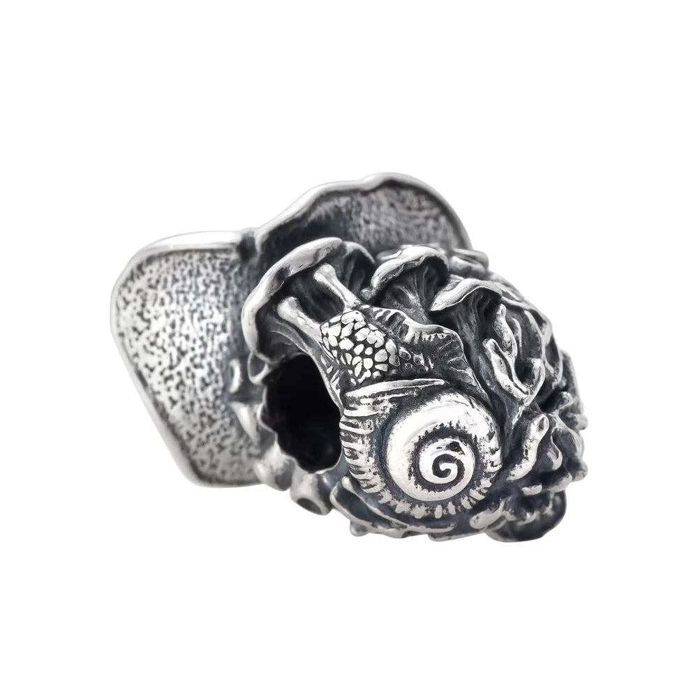 Elfbeads King of Mushrooms silver sterling-silver Bead by The Alternative Bead. Your official Elfbeads Retailer from Germany
