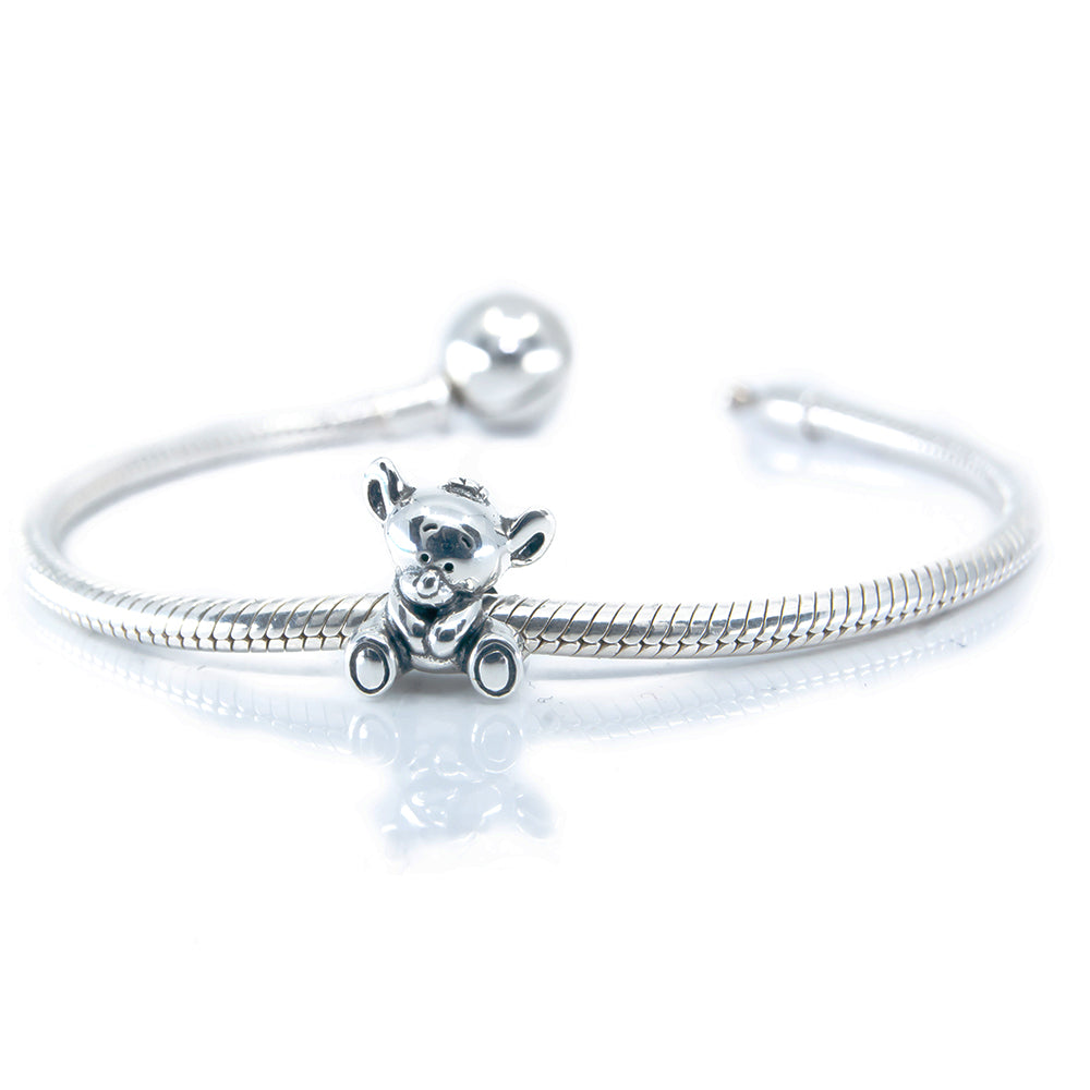 Aurora Charm Aussie Koala Bear Charm silver sterling-silver Bead by The Alternative Bead. Your official Aurora Charm Retailer from Germany