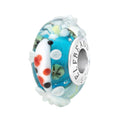 Elfbeads Koi Flowerpond-Pure Lily Blossom blue glass Bead by The Alternative Bead. Your official Elfbeads Retailer from Germany