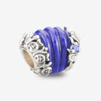 Praan Lapis Scallop Shell Charm blue natural-stone Bead by The Alternative Bead. Your official Praan Retailer from Germany